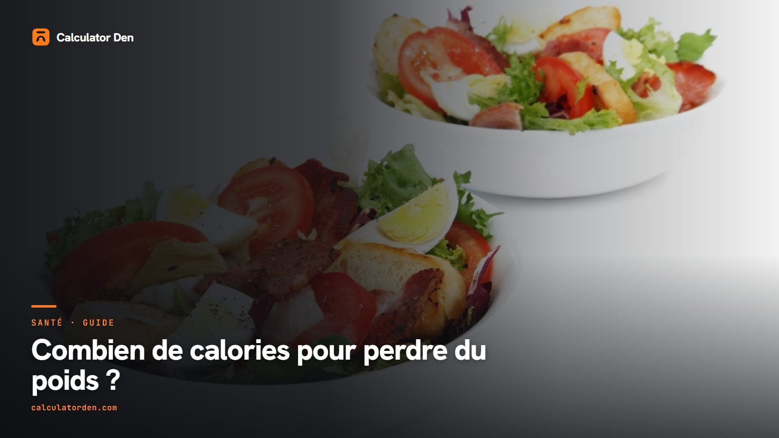 Un bol de salade fraîche, illustrant un déficit calorique pour perdre du poids