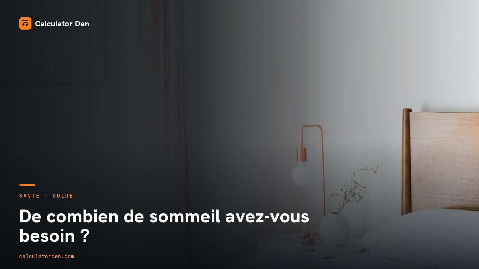 Une chambre calme et lumineuse avec de la lumière du matin et une literie blanche, illustrant le besoin de sommeil