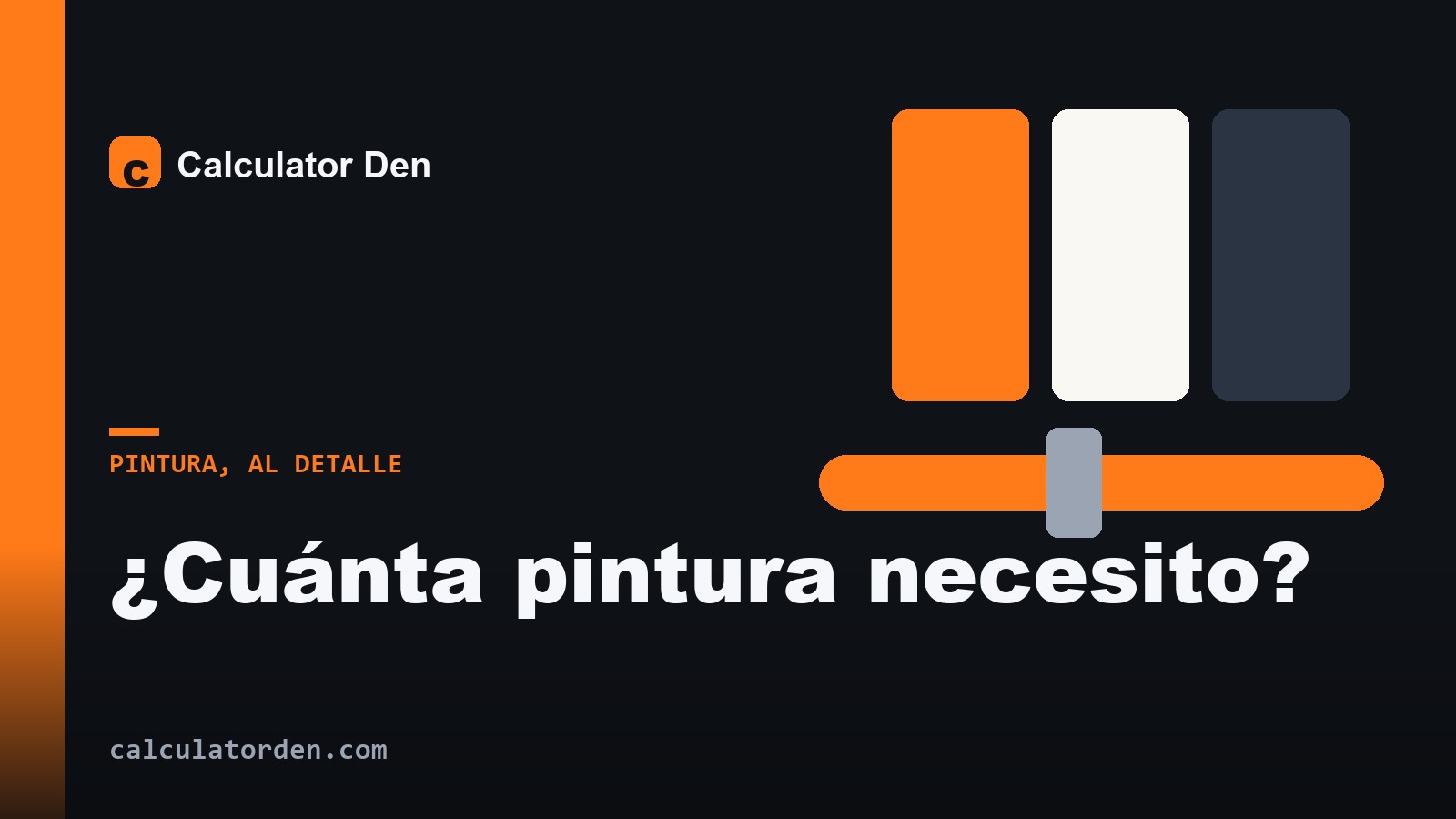 Una habitación pintada con un rodillo y un bote de pintura, usada para calcular cuánta pintura necesita una habitación