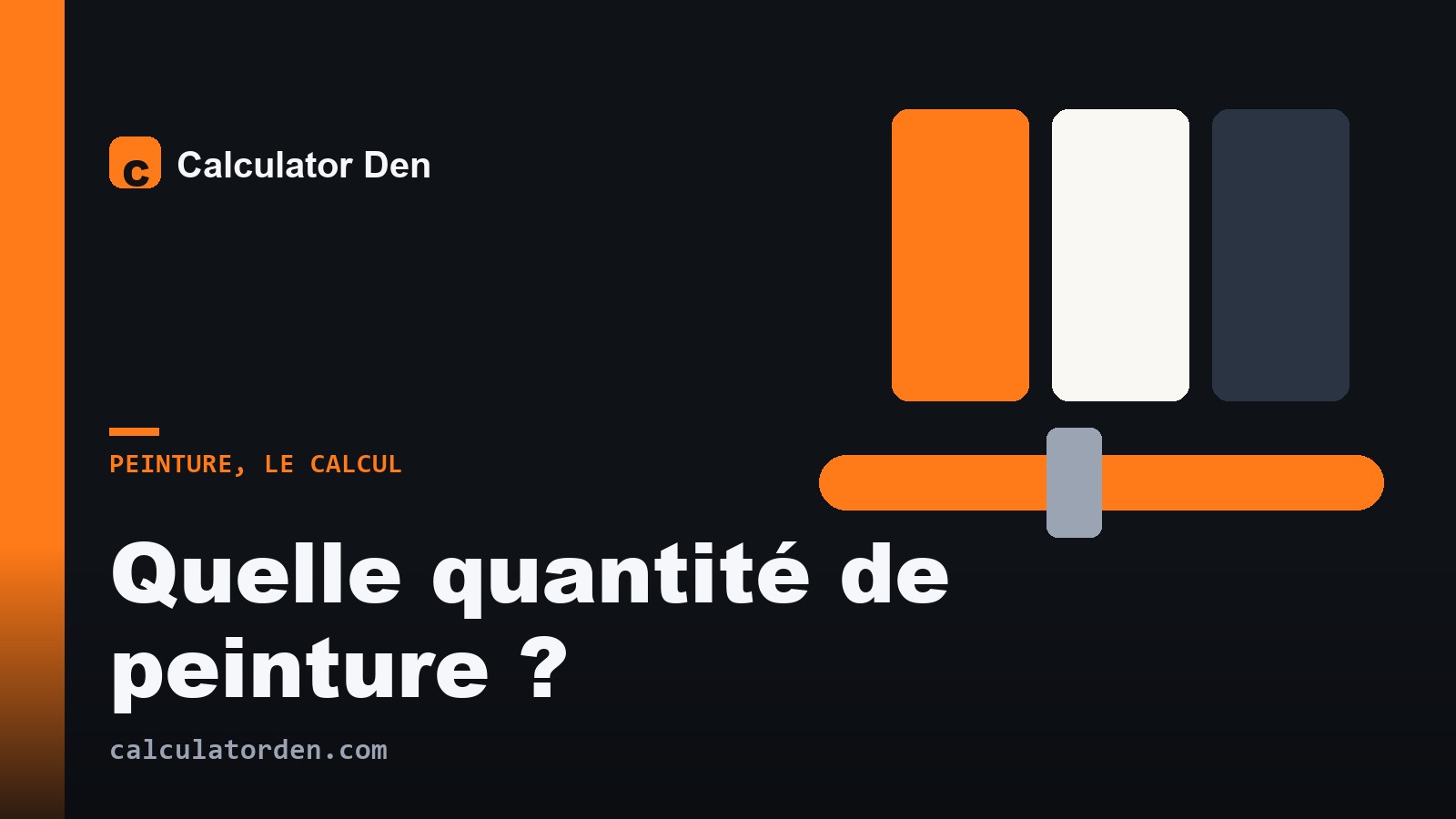 Une pièce peinte avec un rouleau et un pot de peinture, utilisée pour calculer la quantité de peinture d'une pièce