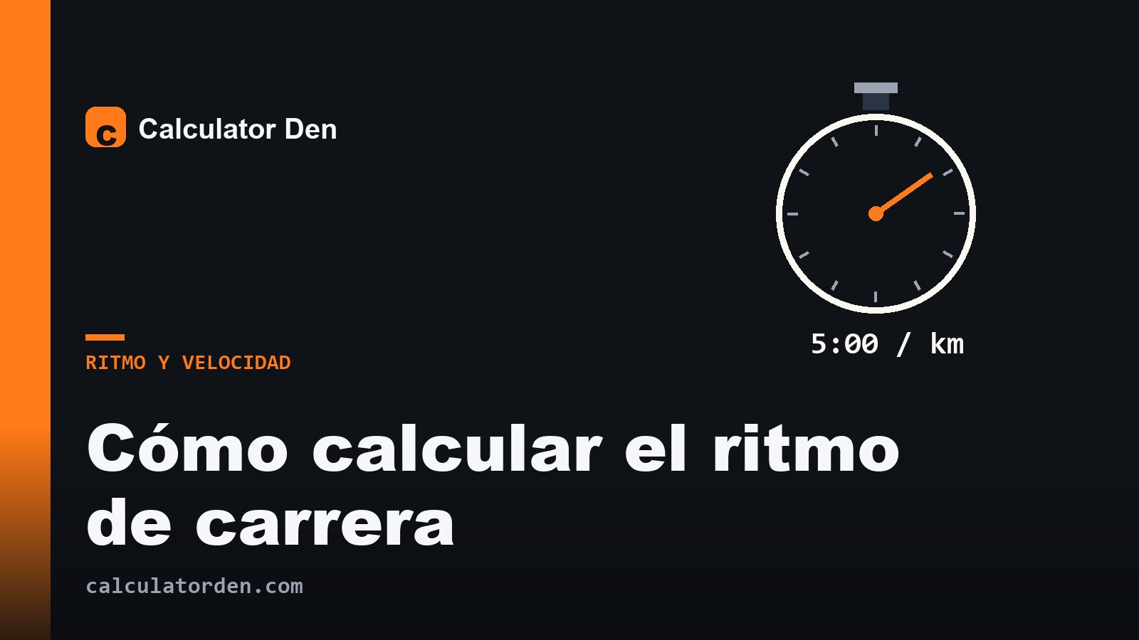 Un reloj de correr que muestra el ritmo por kilómetro, para ilustrar cómo calcular el ritmo de carrera