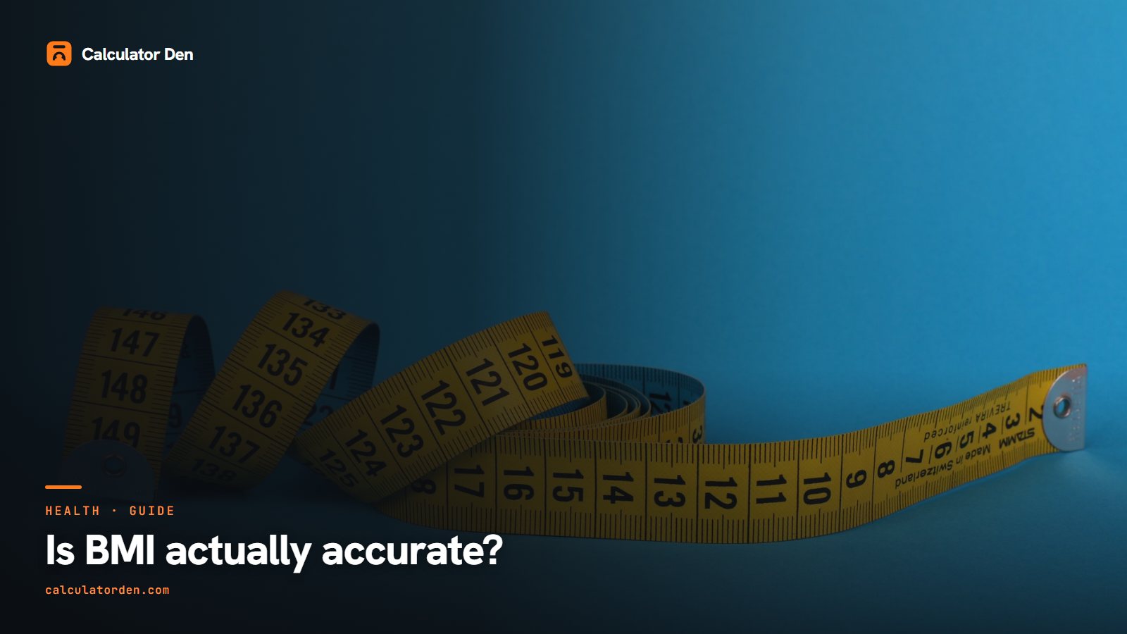 A tape measure and running shoes, illustrating the limits of BMI as a health measure